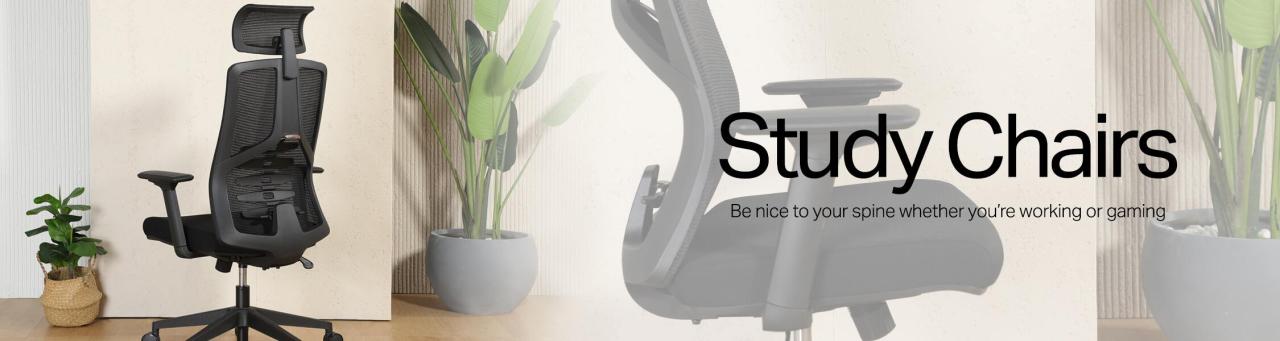 Study Chairs with Comfort and Style You Can Buy Online