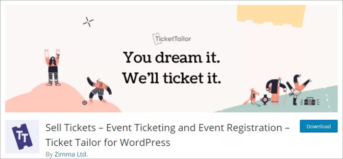 Best WordPress Event Tickets Selling Plugins - TemplateToaster Blog Selling Event Tickets Through Blogging Platforms